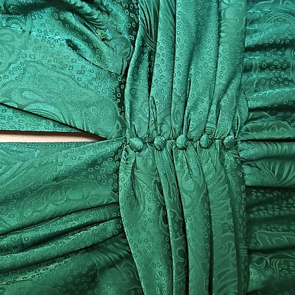 Ronny Kobo Collection Teal Midi Dress - Picture 4 of 7